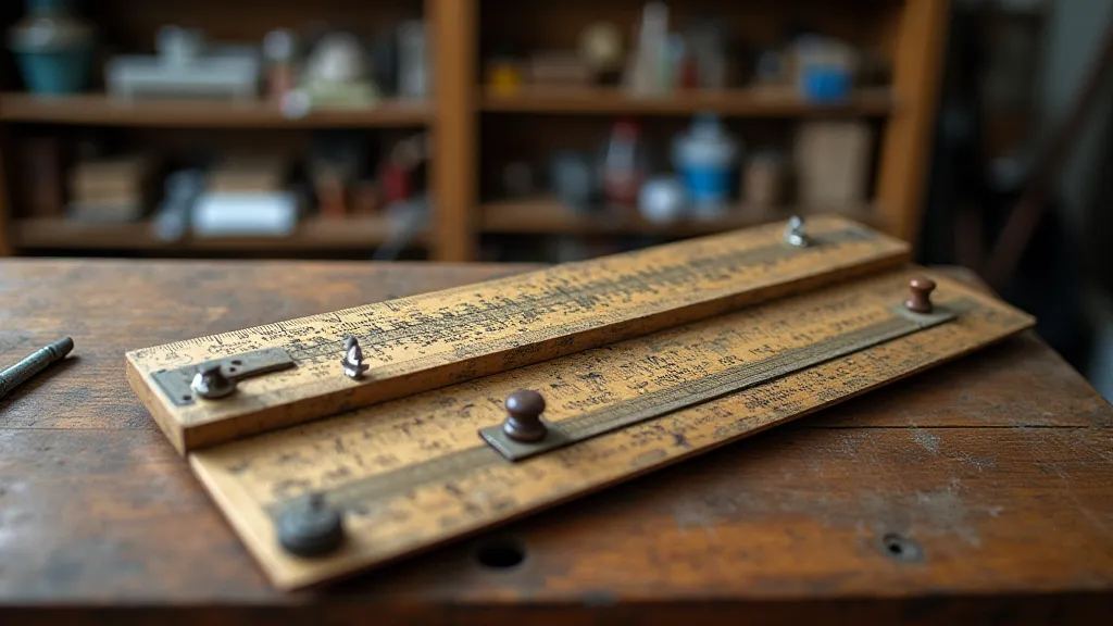 Restored slide rule