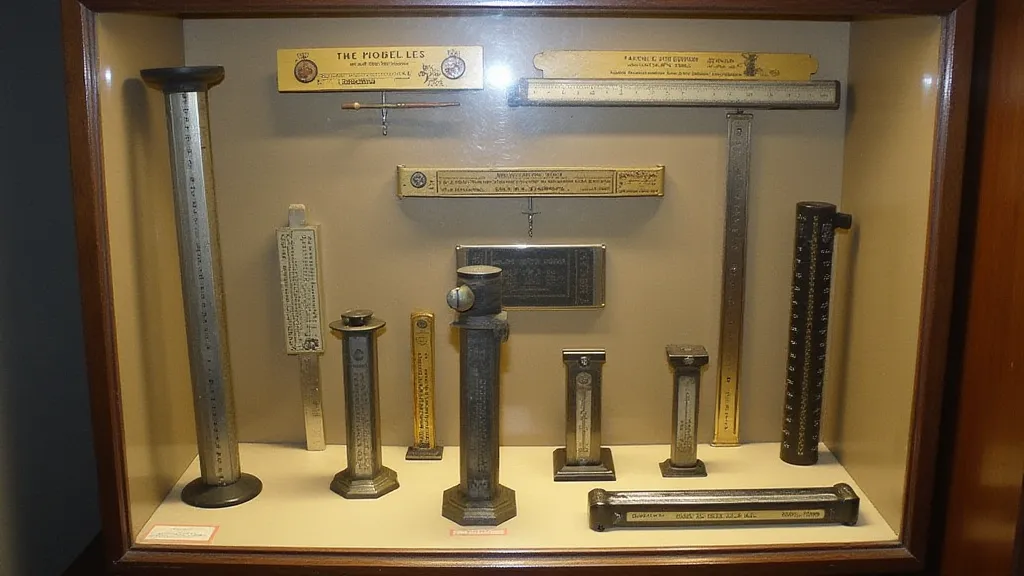 Collection of vintage slide rules