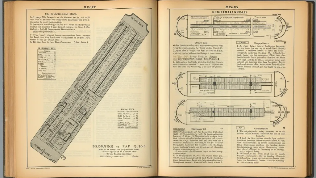 Vintage slide rule instruction manual